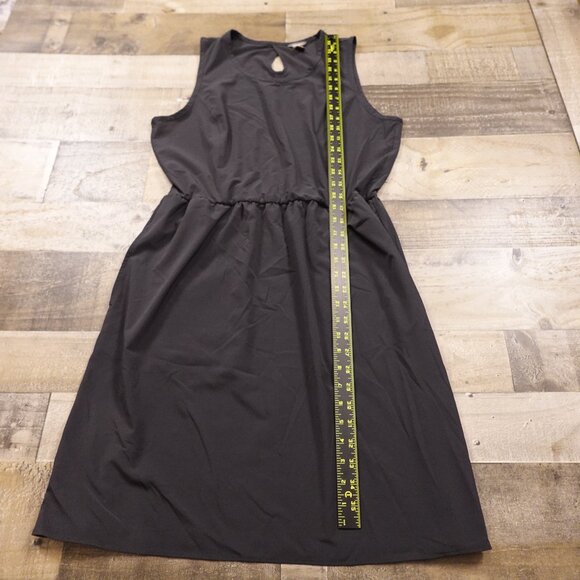 Eddie Bauer Departure Easy Tank Dress Women's Large Black - Picture 4 of 10